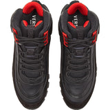 VERSACE Sports Shoe Calf Leather, Black-OZNICO