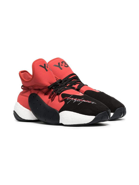 Y-3 BYW BBall Boost Sneaker, Red-OZNICO