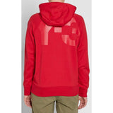 Y-3 Classic Logo Zip Hoodie, Chilli Pepper-OZNICO