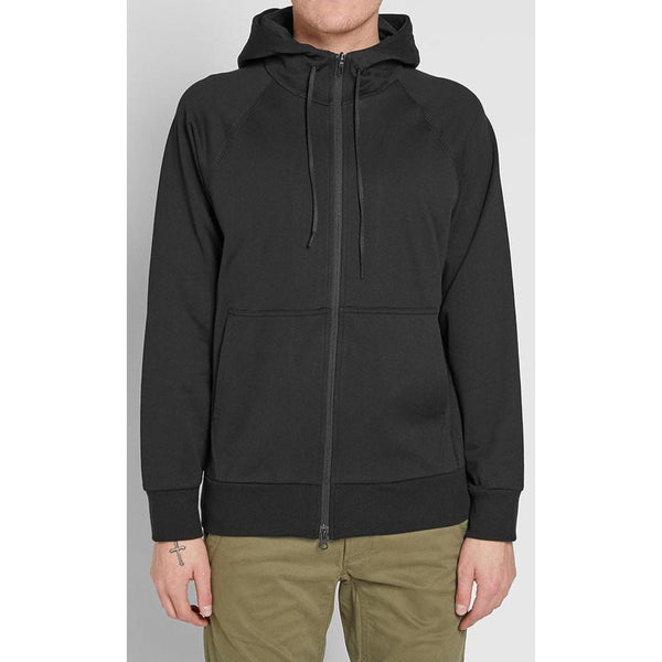 Y-3 Classic Logo Zip Hoody, Black-OZNICO