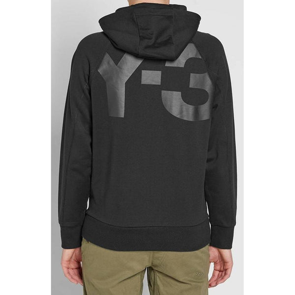 Y-3 Classic Logo Zip Hoody, Black-OZNICO