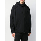 Y-3 Signature Graphic Full-Zip Hoodie, Black-OZNICO